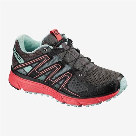 Salomon X-MISSION 3 W Laufschuhe Damen DunkelGrau [5SVJ-T]